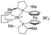 1,1’-Bis((2S,5S)-2,5-dimethylphospholano)ferrocene(cyclooctadiene)rhodium(I) tetrafluoroborate