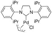 Allylchloro[1,3-bis(2,6-di-i-propylphenyl)-4,5-dihydroimidazol-2-ylidene]palladium(II), 97%
