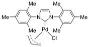 Allylchloro[1,3-bis(2,4,6-trimethylphenyl)imidazol-2-ylidene]palladium(II), 98%