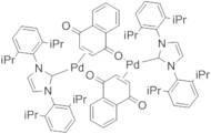 1,3-Bis(2,6-di-i-propylphenyl)imidazol-2-ylidene(1,4-naphthoquinone)palladium(0) dimer, 96%