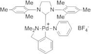 [1,3-Bis(2,4,6-trimethylphenyl)-4,5-dihydroimidazol-2-ylidene]{2-[(dimethylamino-kN)methyl]phenyl-kC}(pyridine)palladium (II) tetrafluoroborate, min. 97% PACC™