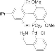Chloro[2-(dicyclohexylphosphino)-3,6-dimethoxy-2',4',6'-tri-i-propyl-1,1'-biphenyl][2-(2-aminoethyl)phenyl]palladium(II), min. 98% [BrettPhos Palladacycle Gen. 1]