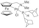 Chloro(di-2-norbornyl­phosphino)(2-dimethyl­aminomethylferrocen-1-yl)palladium(II), min. 97%