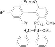 Methanesulfonato(2-dicyclohexylphosphino-3,6-dimethoxy-2',4',6'-tri-i-propyl-1,1'-biphenyl)(2'-amino-1,1'-biphenyl-2-yl)palladium(II), min. 98% [BrettPhos Palladacycle Gen. 3]