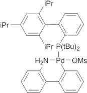 Methanesulfonato(2-di-t-butylphosphino-2',4',6'-tri-i-propyl-1,1'-biphenyl)(2'-amino-1,1'-biphenyl-2-yl)palladium(II), min. 98% [t-BuXPhos Palladacycle Gen. 3]