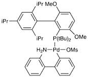 Methanesulfonato(2-(di-t-butylphosphino)-3,6-dimethoxy-2',4',6'-tri-i-propyl-1,1'-biphenyl)(2'-amino-1,1'-biphenyl-2-yl)palladium(II), dichloromethane adduct, min. 98%[t-BuBrettPhos Palladacycle Gen. 3]