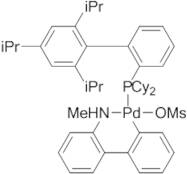 Methanesulfonato(2-dicyclohexylphosphino-2',4',6'-tri-i-propyl-1,1'-biphenyl)(2'-methylamino-1,1'-biphenyl-2-yl)palladium(II), min. 98% [XPhos Palladacycle Gen. 4]