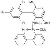 Methanesulfonato(2-(di-t-butylphosphino)-3-methoxy-6-methyl-2',4',6'-tri-i-propyl-1,1'-biphenyl)(2'-amino-1,1'-biphenyl-2-yl)palladium(II), min. 98% [RockPhos Palladacycle Gen. 3]