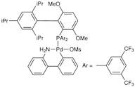 Methanesulfonato[2-bis(3,5-di(trifluoromethyl)phenylphosphino)-3,6-dimethoxy-2',4',6'-tri-i-propyl-1,1'-biphenyl](2'-amino-1,1'-biphenyl-2-yl)palladium(II), min. 98% [JackiePhos Palladacycle Gen. 3]
