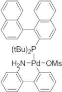 Methanesulfonato(2-di-t-butylphosphino-1,1'-binaphthyl)(2'-amino-1,1'-biphenyl-2-yl)palladium(II), min. 95% [TrixiePhos Palladacycle Gen. 3]