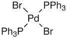 trans-Dibromobis(triphenylphosphine)palladium(II), 99%