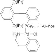 Chloro{[RuPhos][2-(2-aminoethylphenyl]palladium(II)}/[RuPhos] admixture (molar PdP/P = 1:1)