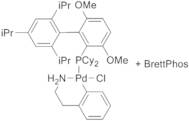 Chloro{[BrettPhos][2-(2-aminoethylphenyl]palladium(II)]}/[BrettPhos] admixture (molar PdP/P = 1:1)