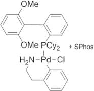Chloro{[S-Phos][2-(2-aminoethylphenyl]palladium(II)}/[S-Phos] admixture (molar PdP/P = 1:1)