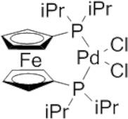 Dichloro[1,1'-bis(di-i-propylphosphino)ferrocene]palladium(II), 99%