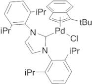 Chloro(1-t-butylindenyl)[1,3-bis(2,6-di-i-propylphenyl)imidazol-2-yl]palladium(II), 98%