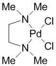 cis-Dichloro(N,N,N',N'-tetramethylethylenediamine)palladium(II), 99%