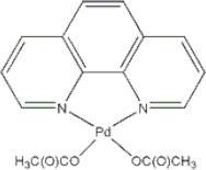 Diacetato(1,10-phenanthroline)palladium(II), 99%