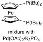 Palladium(II) acetate/1,1'-bis(di-t-butylphosphino)ferrocene/potassium phosphate admixture [CatKit single-use vials - 2.02 wt% Pd(OAc)2]
