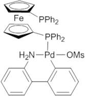 Methanesulfonato[1,1'-bis(diphenylphosphino)ferrocene)](2'-amino-1,1'-biphenyl-2-yl)palladium(II), min. 98% [DPPF Palladacycle Gen. 3]