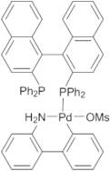 Methanesulfonato[2,2'-bis(diphenylphosphino)-1,1'-binaphthyl](2'-amino-1,1'-biphenyl-2-yl)palladium(II), min. 97% [BINAP Palladacycle Gen. 3]