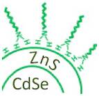 Cadmium sulfide/Zinc sulfide quantum dots in solid form, Emission peak: 400nm, FWHM <35nm, QY >50%