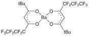 Bis(6,6,7,7,8,8,8-heptafluoro-2,2-dimethyl-3,5-octanedionate)barium [Ba(FOD)2]