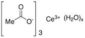Cerium(III) acetate hydrate (99.999%-Ce) (REO) PURATREM