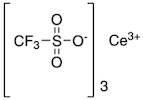 Cerium(III) trifluoromethanesulfonate, min. 98% (Cerium triflate)