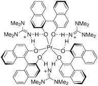 Tris[N,N,N,N-tetramethylguanidinium][tris(1S)-(1,1’-binaphalene)-2,2’-diolato]praseodymate Pr-HTMG-B