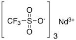 Neodymium(III) trifluoromethanesulfonate, min. 98% (Neodymium triflate)