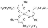 Tris(6,6,7,7,8,8,8-heptafluoro-2,2-dimethyl-3,5-octanedionate)erbium(III) (99.9%-Er) (REO) [Er(FOD)3]