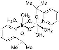 [2-(Pyridine-2-yl)-2-propanato]iridium(IV) dimer solution 97% (1 mM in 0.1 Molar aqueous NaIO3)