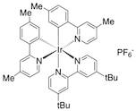 4,4'-Bis(t-butyl-2,2'-bipyridine]bis[5-methyl-2-(4-methyl-2-pyridinyl-kN)phenyl-kC]iridium hexafluorophosphate, 95%