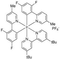 [4,4'-Bis(1,1-dimethylethyl)-2,2'-bipyridine-κN,κN]bis[3,5-difluoro-2-(5-methyl-2-pyridinyl)phenyl] iridium hexafluorophosphate, 98%