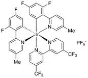 4,4'-Bis(trifluoromethyl)-2,2'-bipyridinebis[3,5-difluoro-2-[5-methyl-2-pyridinyl)phenyl] iridium(III) hexafluorophosphate, 98%
