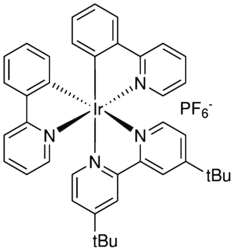 (4,4'-Di-t-butyl-2,2'-bipyridine)bis[2-(2-pyridinyl-kN)phenyl-kC]iridium(III) hexafluorophosphate, 99%