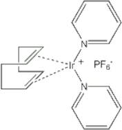 Bis(pyridine)(1,5-cyclooctadiene)iridium(I) hexafluorophosphate, 99%