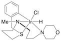 Chlorohydro[2-[[[3-[methyl[3-(4-morpholinyl-κN4)propyl]amino-κN]propyl]thio-κS]methyl]phenyl-κC]iridium(III)