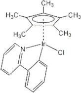 Chloro(pentamethylcyclopentadienyl)[(2-pyridinyl-kN)phenyl-kC]iridium(III), 99%