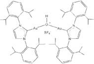 Bis{1,3-bis[2,6-bis(1-methylethyl)phenyl]-1,3-dihydro-2H-imidazol-2-ylidene}-µ-hydroxydigold(I) tetrafluoroborate, 99%