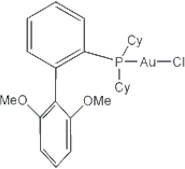 Chloro(2-dicyclohexylphosphino-2',6'-dimethoxy-1,1'-biphenyl)gold(I), 98%