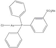 Chloro[diphenyl(3-sulfonatophenyl)phosphine]gold(I), sodium salt hydrate, min. 98%