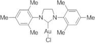 Chloro[1,3-bis(2,4,6-trimethylphenyl)-4,5-dihydroimidazol-2-ylidene]gold(I), 98%