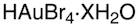 Hydrogen tetrabromoaurate(III) hydrate (99.9%-Au)