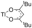 2,2,6,6-Tetramethyl-3,5-heptanedionatothallium(I), 99% [Tl(TMHD)]