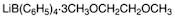 Lithium tetraphenylborate tris(1,2-dimethoxyethane)adduct, 98%