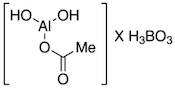 Aluminum acetate, basic (boric acid adduct)