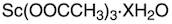 Scandium(III) acetate hydrate (99.9%-Sc) (REO)