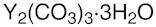 Yttrium(III) carbonate trihydrate (99.9%-Y) (REO)